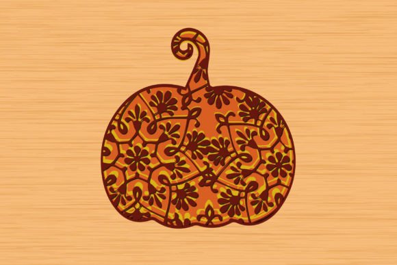 Download 3d Layer Pumpkin Mandala Svg - Pumpkin mandala svg Collection