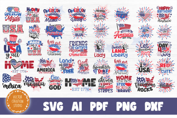 Download 4th of July Independence Day SVG Bundle - Premium Bundle