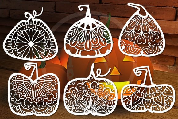 Download Halloween Pumpkin Mandala SVG Bundle - Pumpkin mandala svg Collection